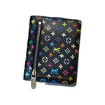 Load image into Gallery viewer, Louis Vuitton x Takashi Murakami multicolor black wallet
