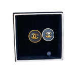 Load image into Gallery viewer, Chanel  CC Circle Stud Earrings
