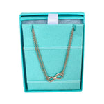 Load image into Gallery viewer, Tiffany&amp;Co. Infinity Pendant Necklace

