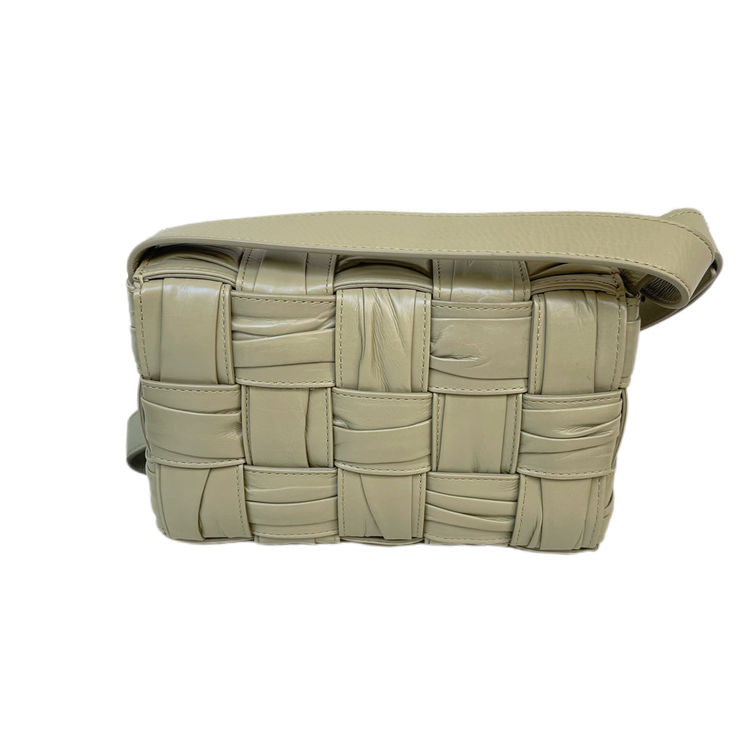 Bottega Veneta Intrecciato Brick Plisse Cassette Bag