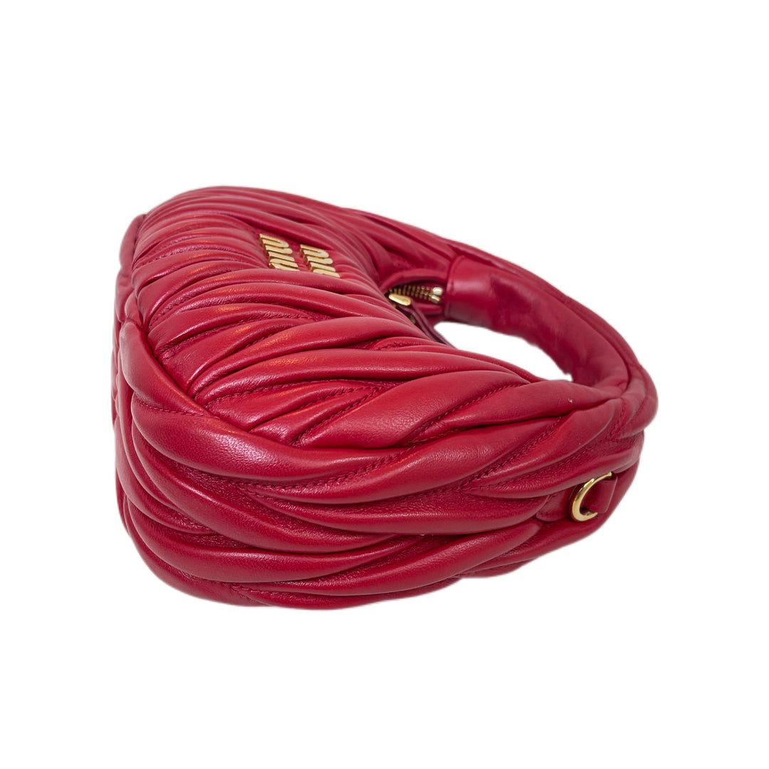 MiuMiu Leather Wander Small