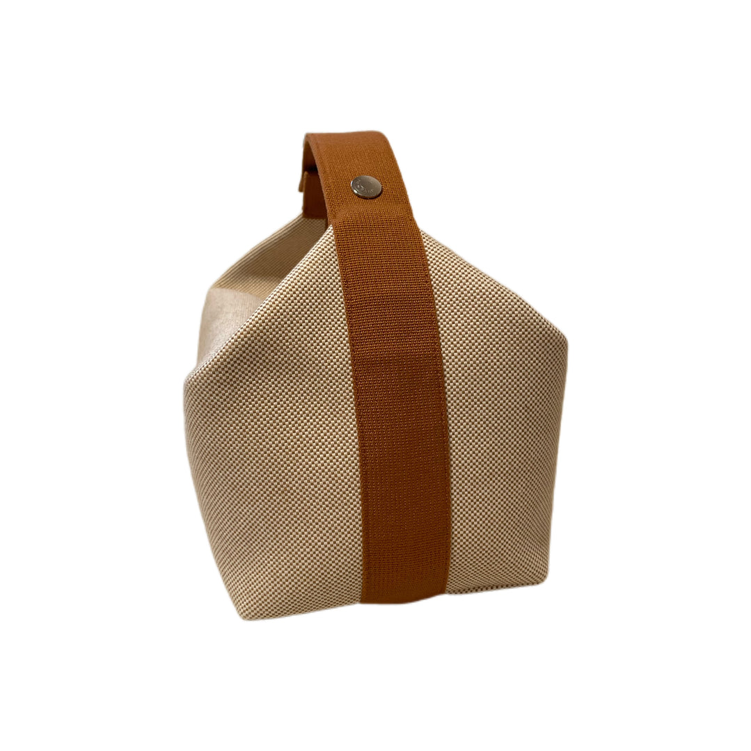 Hermès Large Wool H Natte Bride-A-Brac Pouch