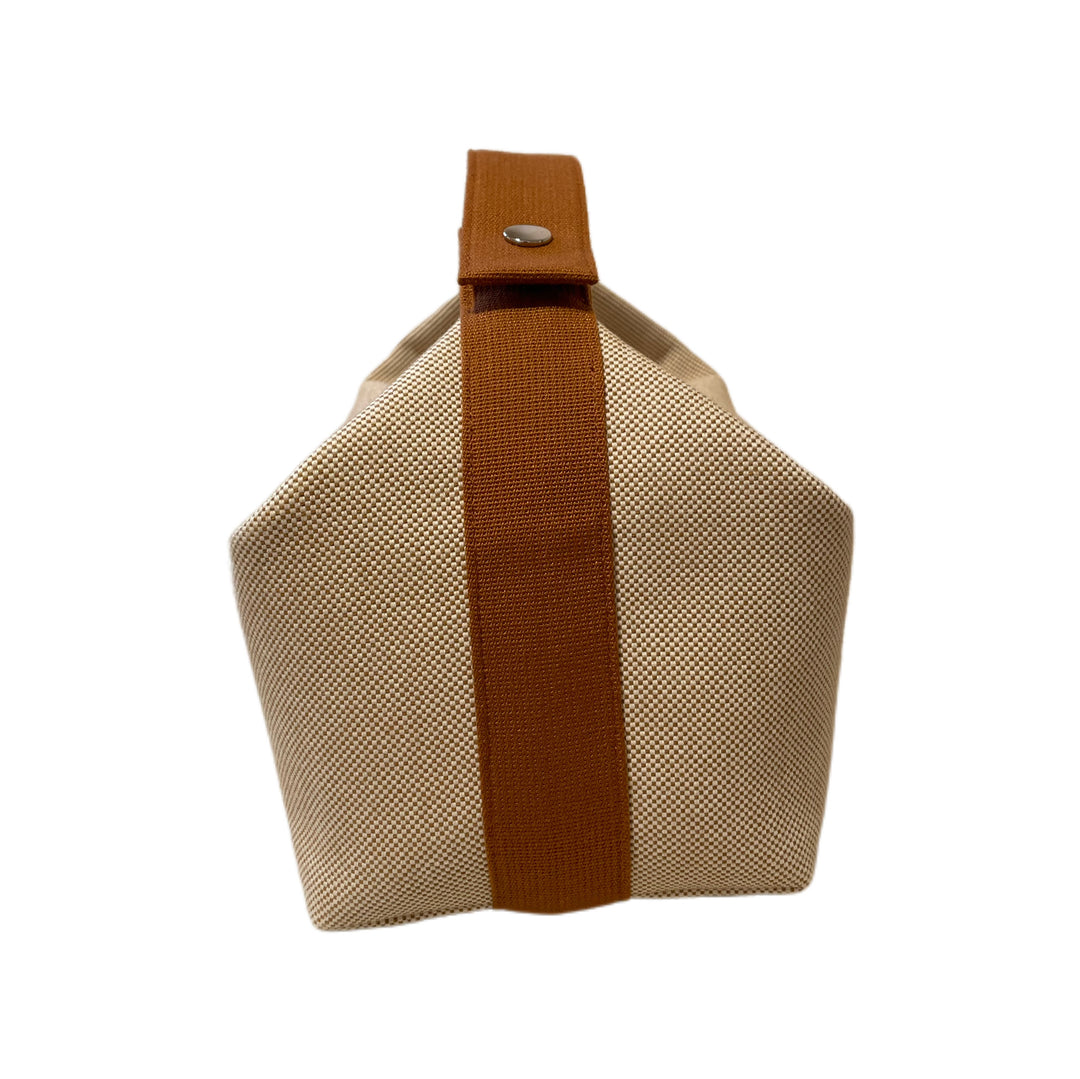 Hermès Large Wool H Natte Bride-A-Brac Pouch