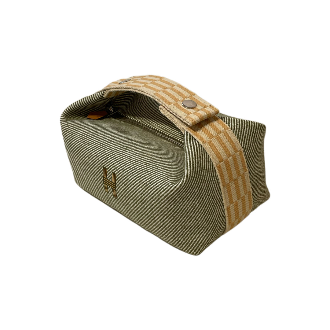 Hermès Small Wool H Natte Bride-A-Brac Pouch