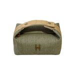 Load image into Gallery viewer, Hermès Small Wool H Natte Bride-A-Brac Pouch
