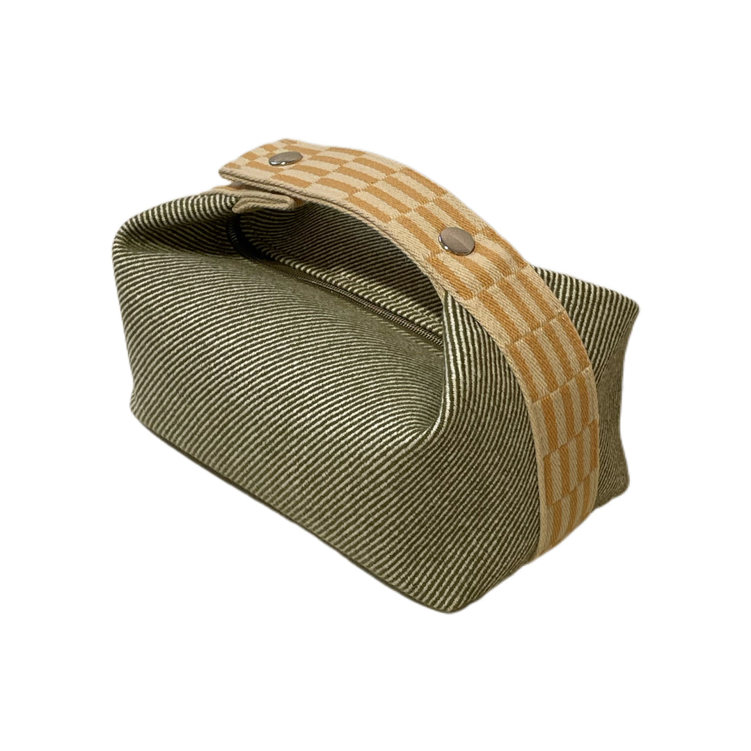Hermès Small Wool H Natte Bride-A-Brac Pouch