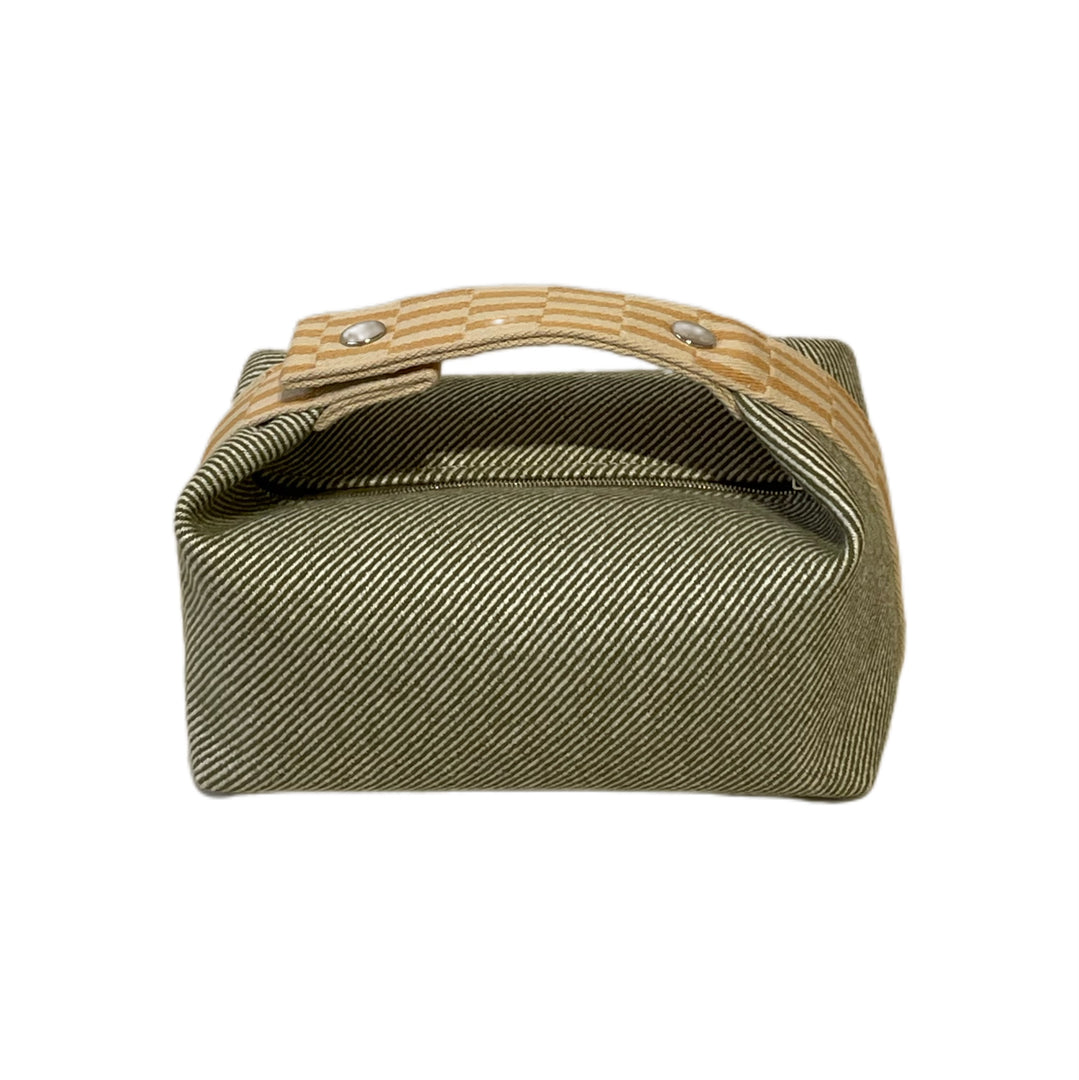 Hermès Small Wool H Natte Bride-A-Brac Pouch