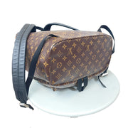 Louis Vuitton Coated Canvas Monogram Macassar Zack Backpack