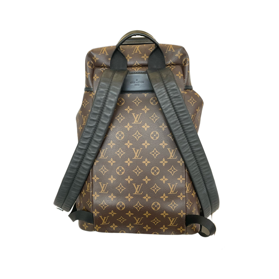 Louis Vuitton Coated Canvas Monogram Macassar Zack Backpack