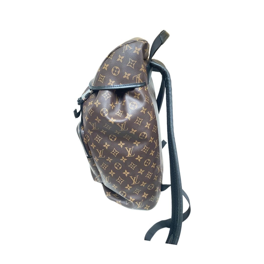 Louis Vuitton Coated Canvas Monogram Macassar Zack Backpack