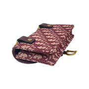 Christian Dior Oblique Jacquard Saddle Mini