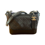 Load image into Gallery viewer, Chanel Small Logo Strap Gabrielle Hobo
