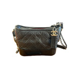 Load image into Gallery viewer, Chanel Small Logo Strap Gabrielle Hobo

