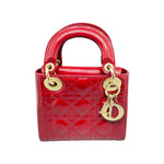 Load image into Gallery viewer, dior红色漆皮戴妃
